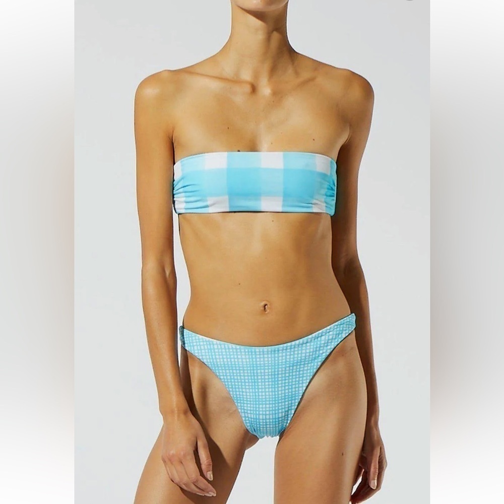 Solid & Striped | The Reversible Annabelle Bottom | M| Blue